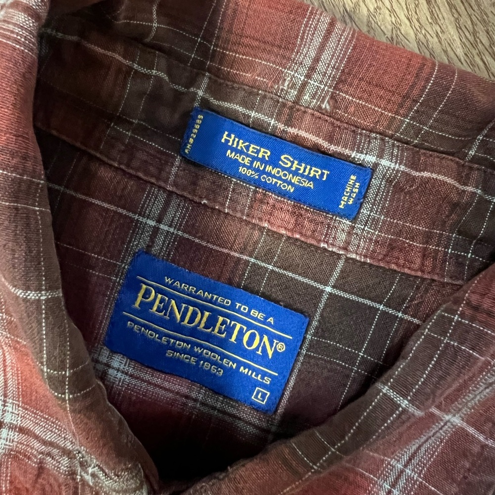Pendleton plaid flannel - Picture 3 of 3